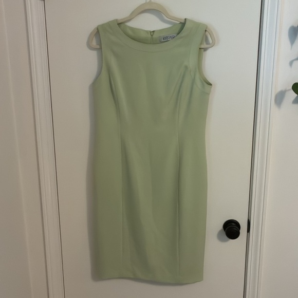 Kasper Sage Green Sheath Dress - Picture 4 of 6